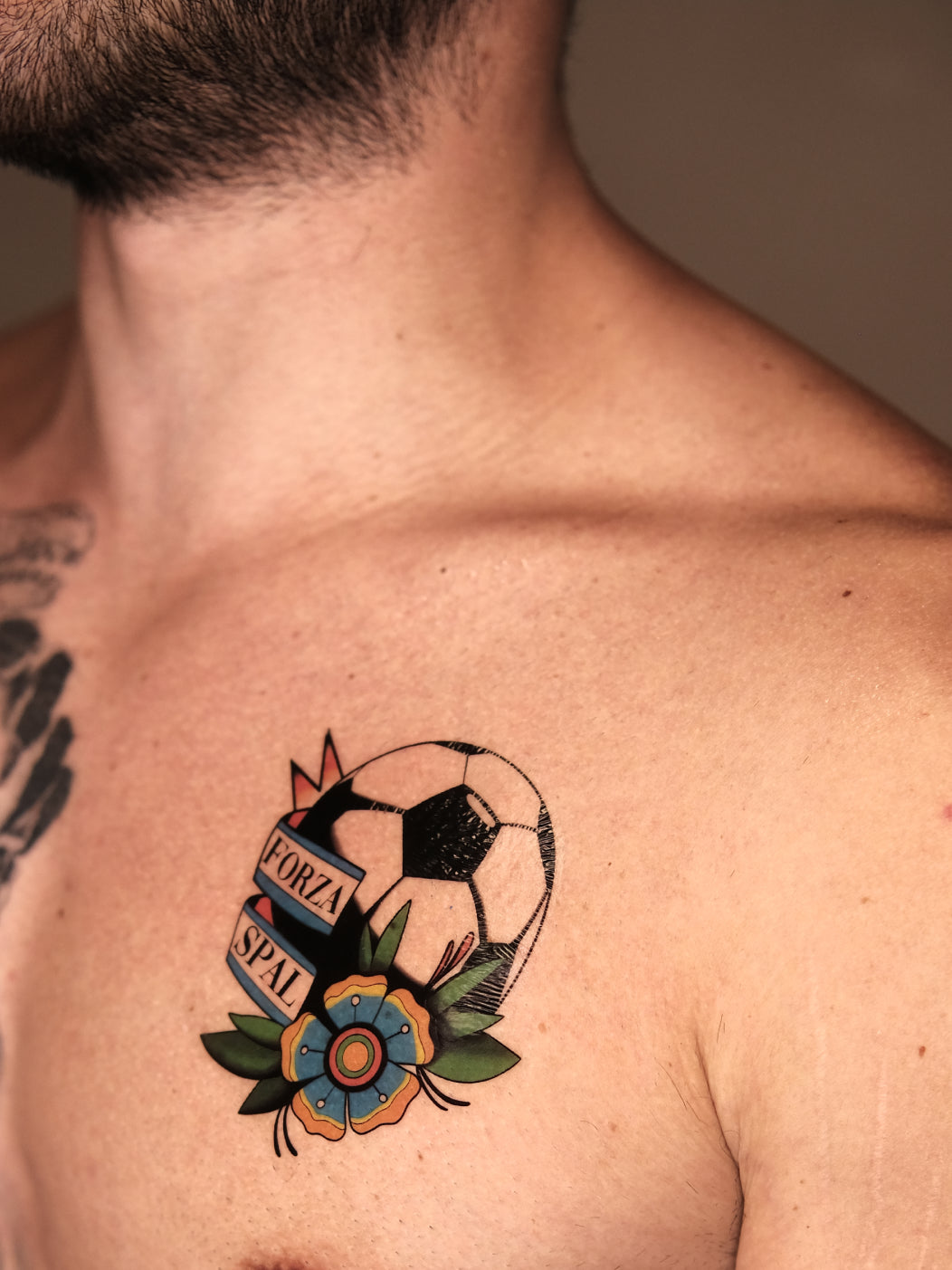 Soccer ball & Flower